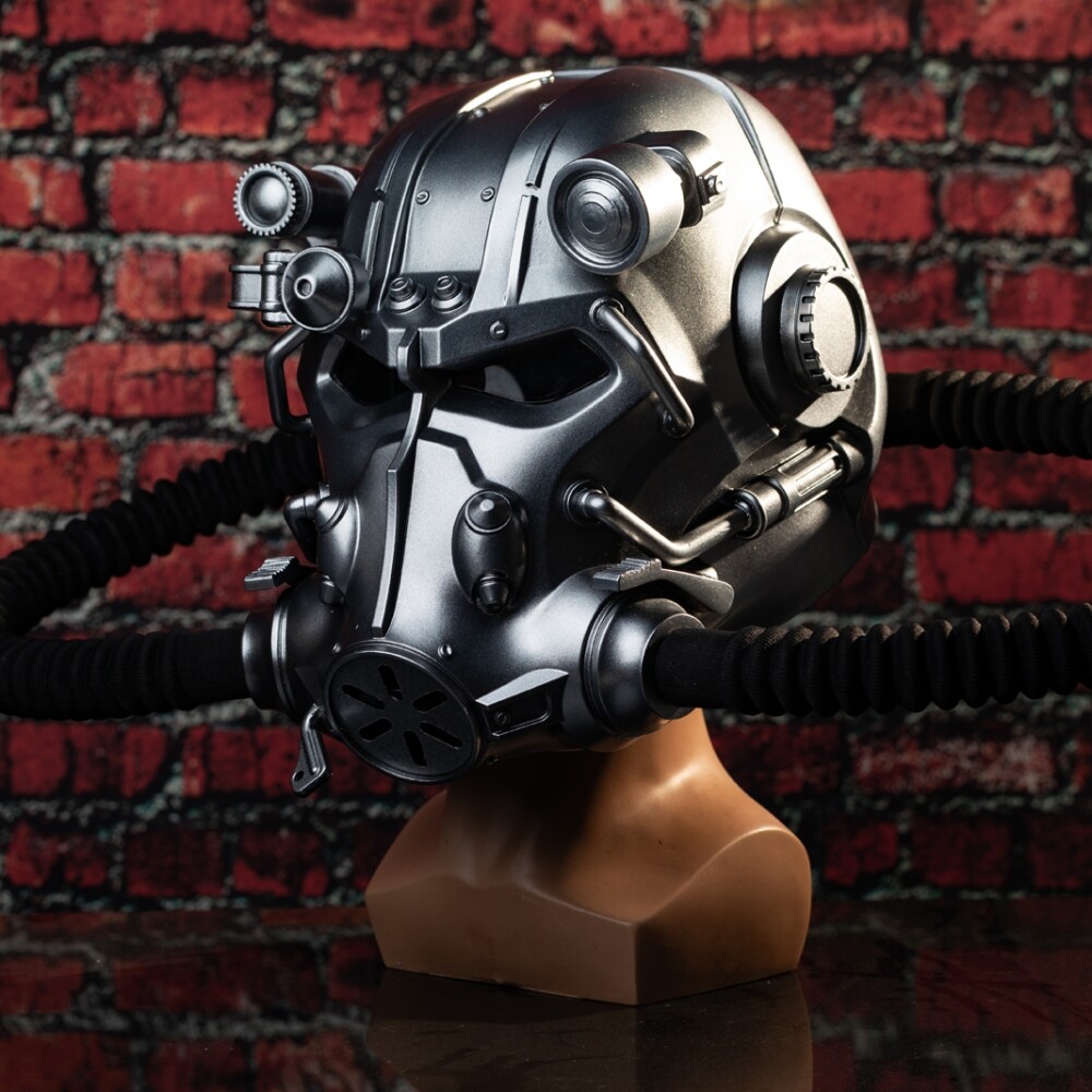 SOULS　TF-T62LS Xcoser Fallout 76 T-60 Power Armor Helmet Cosplay Prop Game 1:1