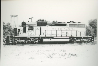 #ad #ad Union Pacific 3000hp DRS SD40 #3225 West Chicago IL Train Photo $7.50