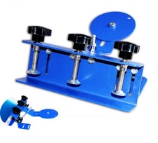 A250 Fixed Desktop Screen Printing Clamp with a Rubber Sheet Clamp Size9.8"x2.4"