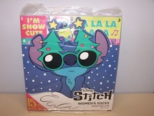 Womens's Sock Size 4-10 Disney Stitch 15 Days of Socks