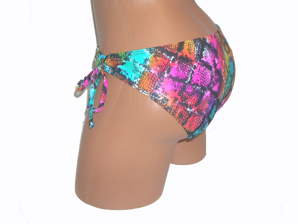 Roxy NUEVO Negro Juniors S M L Pequeño Mediano Grande Traje de Baño Parte Inferior de Bikini $46 2827 Foto 3 de 3