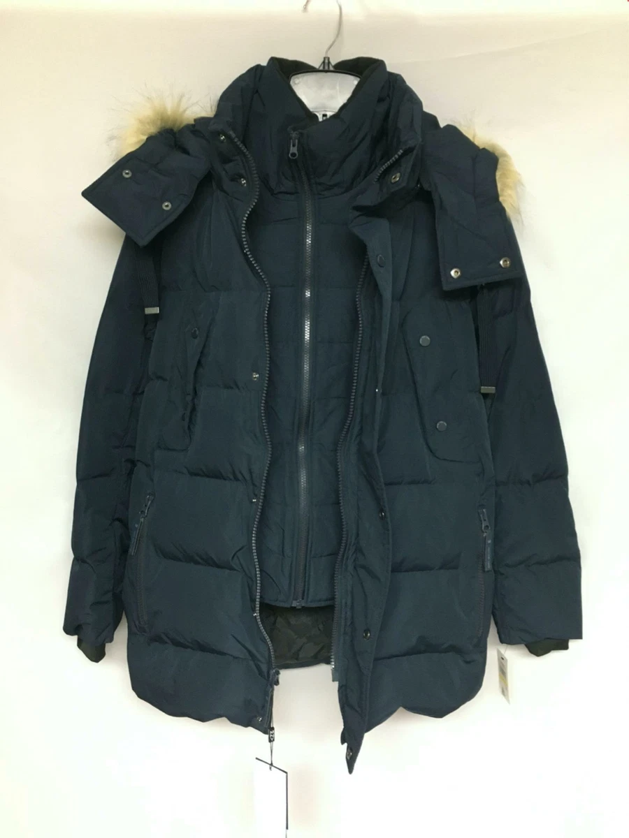 Marc New York Men's Gattaca Down Parka Coat MMOAD673 Ink Medium $395 NWT |  eBay