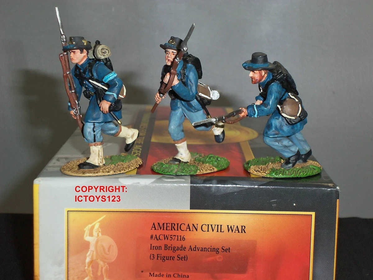 Civil war best sale metal toy soldiers