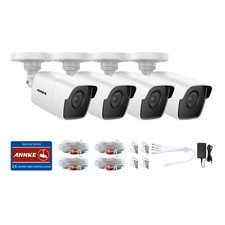 ANNKE 4X 5MP Outdoor CCTV Security Camera Home Surveillance fit 5MP/4K TVI DVR