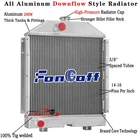 4 Row Aluminum Radiator Fits FIAT New Holland Hesston Case IH S5153481