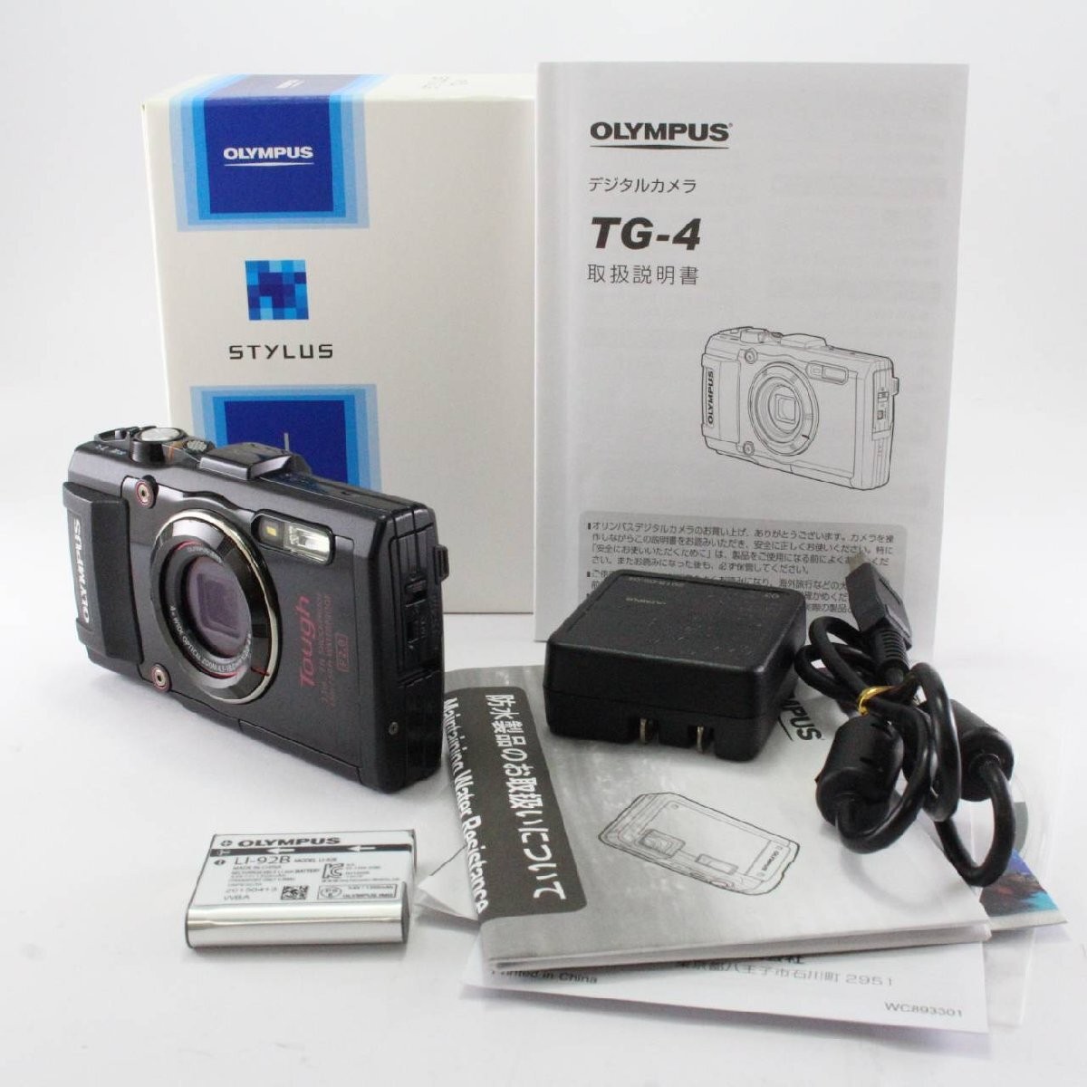 OLYMPUS オリンパス TG-4 BLACK 【公式通販】