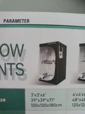 Mars Hydro 39''×39''×71'' Grow Tent Room Reflective Mylar NonToxic Indoor Plant 