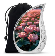 Lotus Dawn Cremation Urns for Human Ashes Adult Father Mother 10 Inch