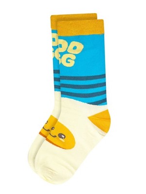 Gedrehte Sohlen Good Egg Neuheit Erwachsenensocken (1 Paar) Größe UK 3-7