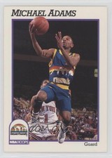 1991-92 NBA Hoops Michael Adams #51 9ay