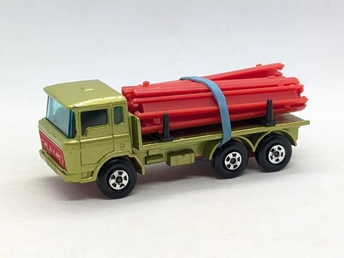 Matchbox Lesney Superfast 58 DAF Girder Truck In Green - NEAR MINT