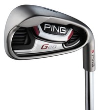Ping G20 5-PW, AW, LW Iron Set Stiff Black Dot Steel CFS Value