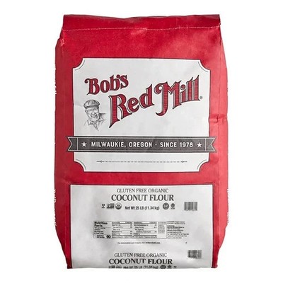 Bob's Red Mill Organic Coconut Flour 25 LBS BAG