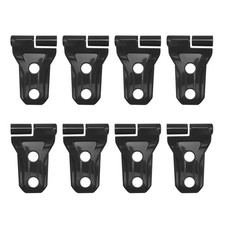 8Pcs Black Door Hinge Covers for Jeep Wrangler JL JLU  Gladiator JT 20182023