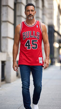 Mitchell Ness Michael Jordan 1994-95 Bulls Hardwood Classics Authentic Jersey XL