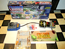 2000 CHOPPER COMMAND POLICE HELICOPTER BY JASMAN BATT OP WORKS NEED REPAIR W/BOX