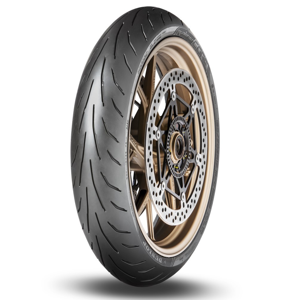 Motorcycle Sports Tyre DUNLOP 120/60 ZR17 55W Front Qualifier Core KTM