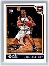2016-17 Panini Complete Joel Bolomboy RC #132 Rookie Card NBA Utah Jazz Base Set