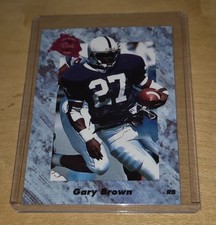 Gary Brown 1991 Classic Four Sport #203 Penn State Houston Oilers