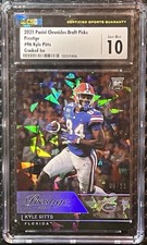 2021 Chronicles Draft Picks Kyle Pitts Prestige Cracked Ice Rookie #/11 CSG 10