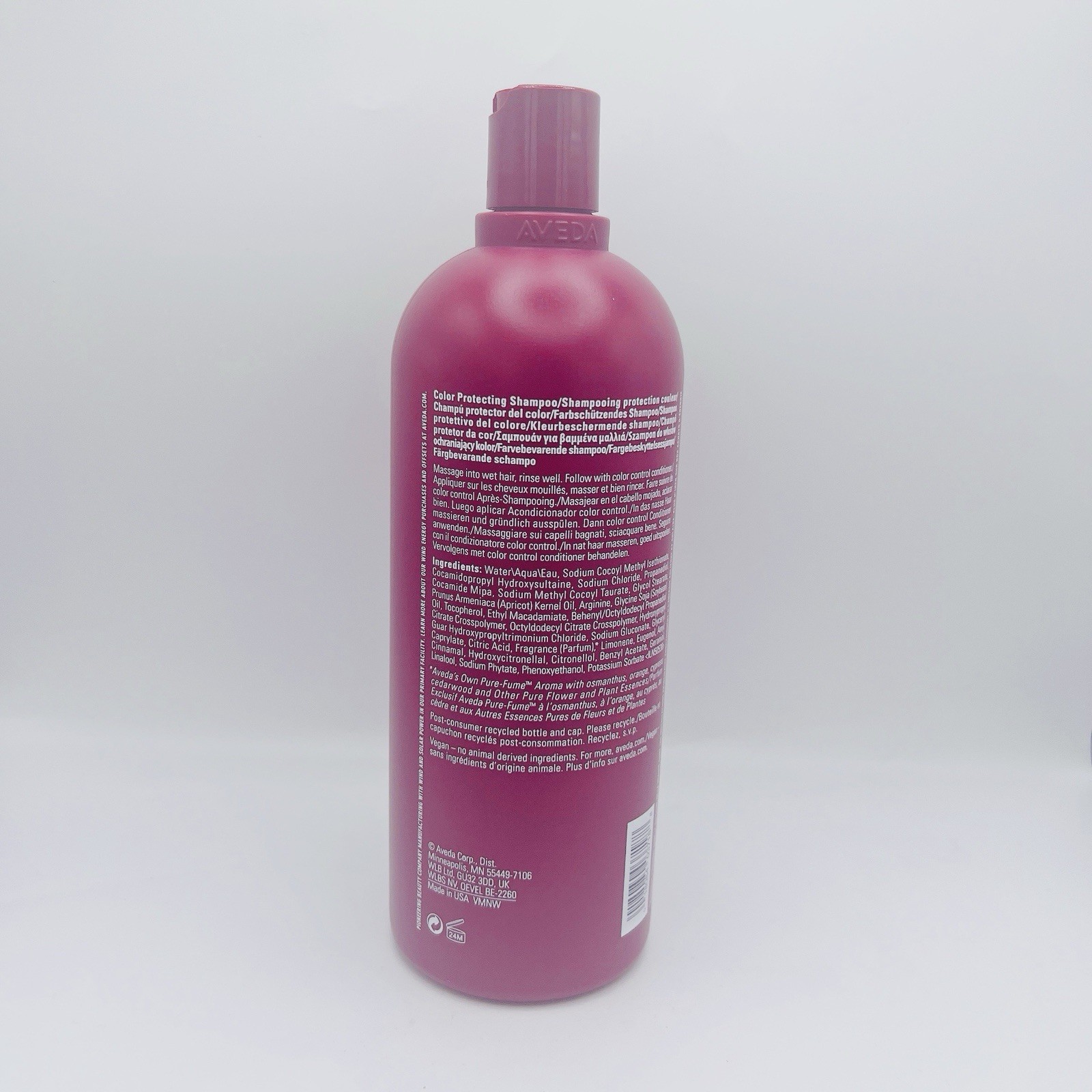Aveda Color Control Shampoo for Color Treated Hair 33.8 oz/1L New