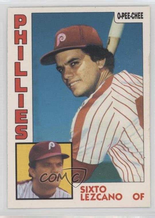 1984 O-Pee-Chee Sixto Lezcano #185 14x1