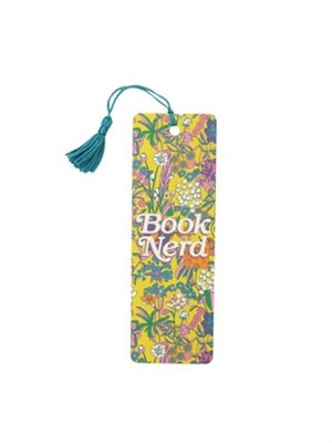 Book Nerd Floral Bookmark (Miscellaneous Print)