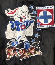 Vintage 90's Cruz Azul Mexico Soccer / Satin Jacket / XL