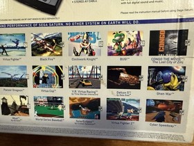 Vintage Sega Saturn In Box With Games, Controller, And Extras!