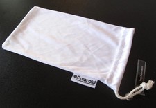 Polaroid Soft Pouch white for sunglasses eyeglasses