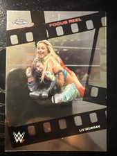 Liv Morgan 2026 Topps Chrome WWE Focus Reel Insert Raw #FR-18