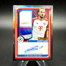 Harry Kane 2023-24 Topps Merlin UCC Merlin's Match Ball Signatures #MBS-HK Auto