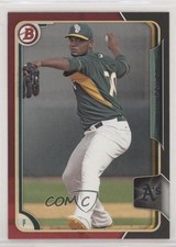2015 Bowman Prospects Black-Red Raul Alcantara #BP146 3e3