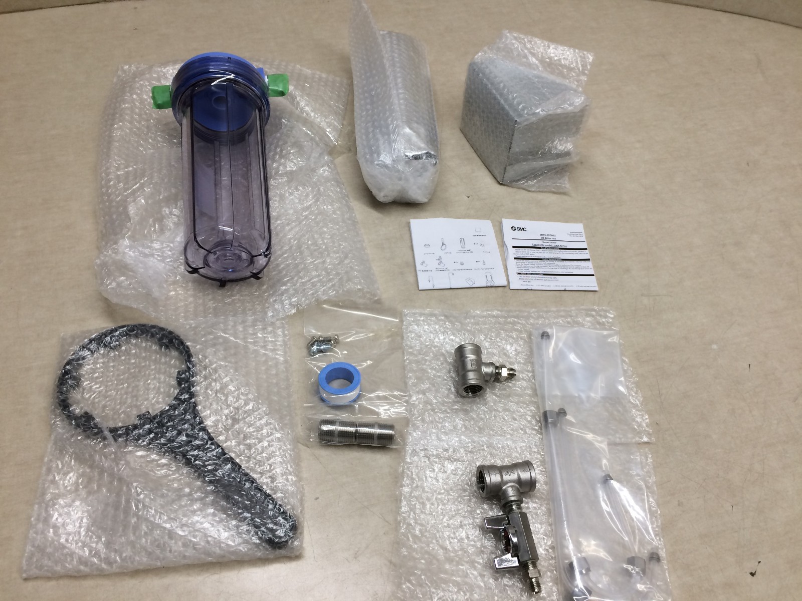 SMC HRS-DP002 DI Filter Set For HRS Series Thermo Chiller HRX-OM-Q056