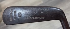 Antique Vintage George Nicoll Whippett Hickory Wood Shaft Golf Club Putter