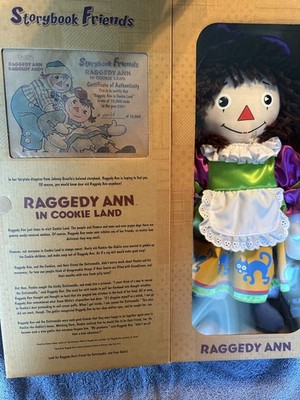 Raggedy Ann 2005年製 人形 Raggedy Ann in COOKIE LAND 2001 15