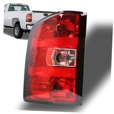 Tail Light Assembly Compatible With 2007-2013 Chevy Silverado Left Driver Side