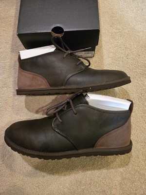 Ugg maksim men's boots used,size 10,grizzly color,63$