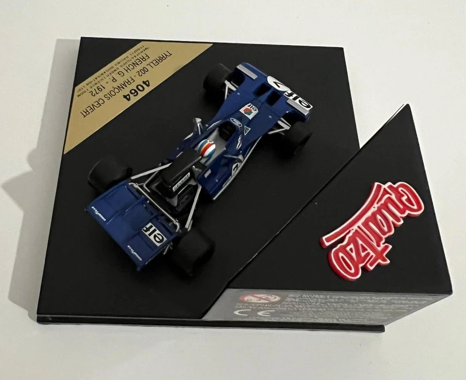 Model Tyrrell 002 François Cevert French Gp 1972 Quartzo Q4064 1/43 F1 - Immagine 4 di 4