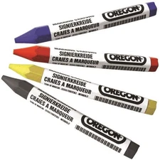 Oregon 295363 Yellow Marking Crayon 12-Pack - High Visibility, Durable!
