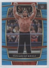 2022 Panini Select WWE Concourse Light Blue Prizm /299 The Great Khali #29 2rz
