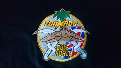 RAF ROYAL AIR FORCE TORNADO GULF FORCE DESERT STORM SWEATSHIRT