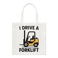 I Drive A Gabelstapler Regular Tragetasche Geburtstag Vatertag Papa Shopping