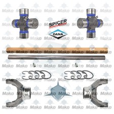 Spicer 3x.083 Tubing 24-30-42-7400 Weld Yokes 2x2-28-437 2x 1310 U-joints Spicer 3x.083 Tubing 24-30-42-7400 Weld Yokes 2x2-28-437 2x 1310 U-joints