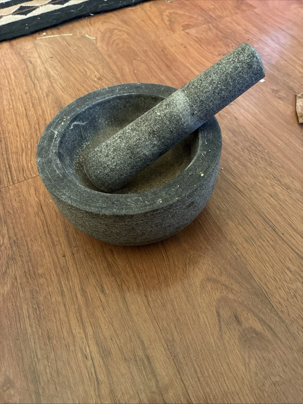 Mortar and Pestle, Granite, Black/dk Grey. Tera
Opens in a new window or tab