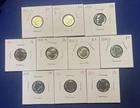 Lot of 10 90% Silver Dimes Uncirculated or Proof