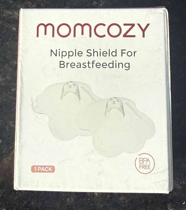 Momcozy Standard Nipple Shield BPA Free Clear 1 Pack for Breastfeeding Mothers