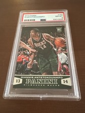 2013-14 Panini Giannis Antetokounmpo #194 PSA 8 Rookie RC