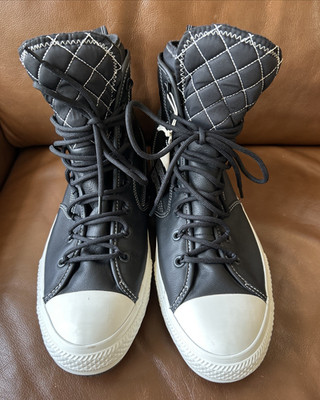 Converse Chuck Taylor Men s 14 All Star Utility Terrain High Black/Egret 168863C