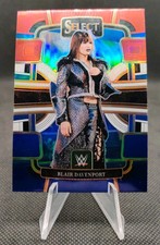 2024 Panini Select WWE Red Blue Silver Prizm #4 Blair Davenport Wrestling Card